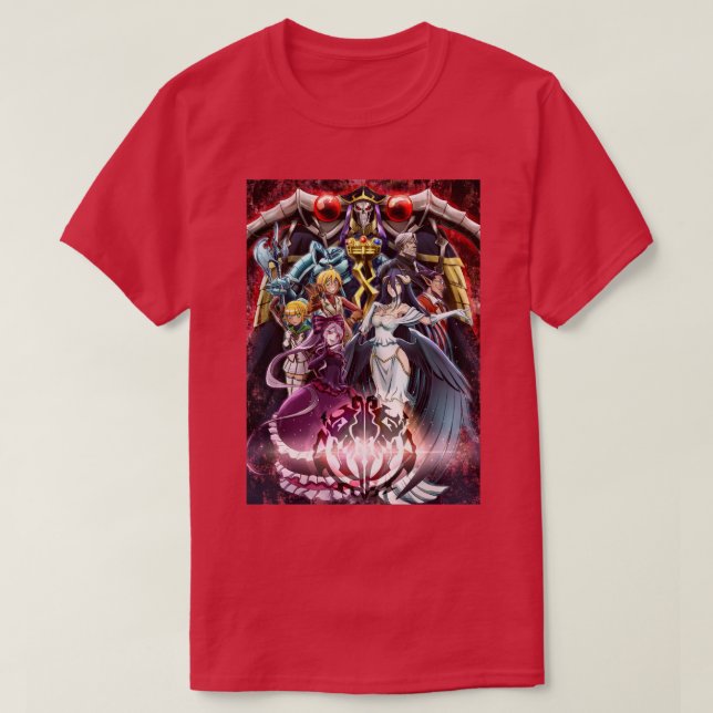 T-shirt Overlord Anime (Design devant)