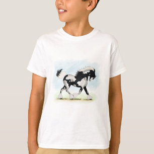 T-shirt Overo Piebald Gipsy Cheval Pony Paint Pinto