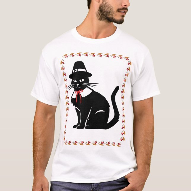 T-Shirt Oversized Pilgrim Cat (Devant)