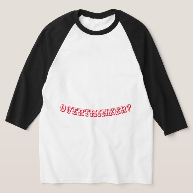 T-shirt OverThinker (Poser)