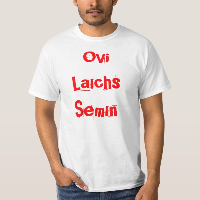 T-shirt Ovi Laichs Semin (Devant)