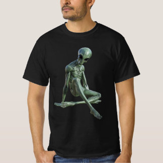 T-shirt OVNI, Alien conçu