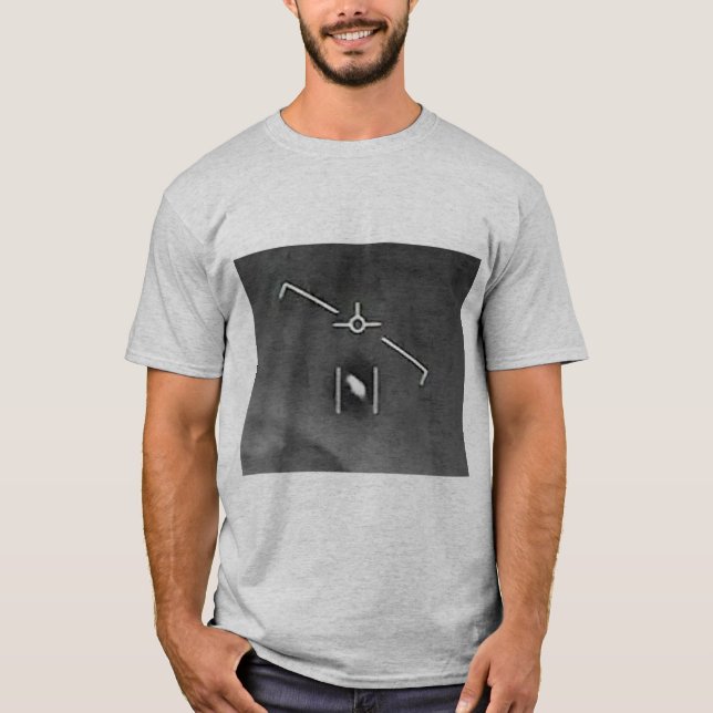 T-shirt OVNI de la Marine (édition underbase) (Devant)