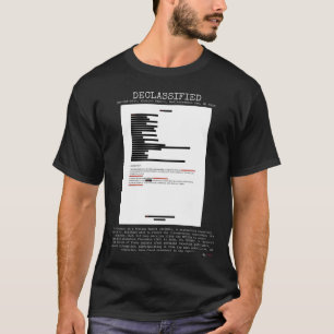 T-shirt OVNI - Déclassifié DOW-UAP-D054, M.R. Mediterranea