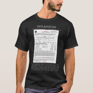 T-shirt OVNI - Déclassifié DOW-UAP-D056, RFD, MER D'ARABIE