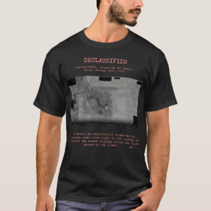 T-shirt OVNI - Déclassifié  DOW-UAP-PR031, Syrie, OCT2024