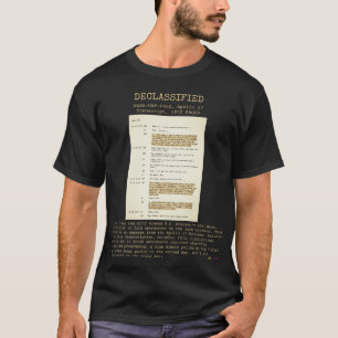 T-shirt OVNI - Déclassifié NASA-UAP-D002, Apollo 17 T.1972