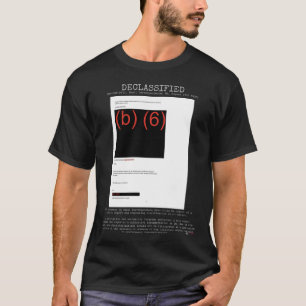 T-shirt OVNI - Déroulé DOW-UAP-D052, Courriel NA, A2024