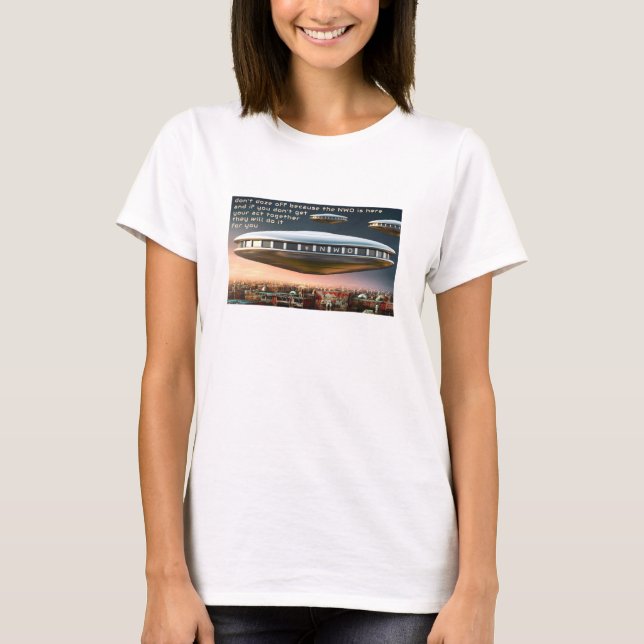 T-shirt OVNI (léger) (Devant)