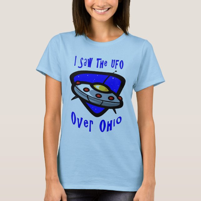 T-shirt OVNI sur l'Ohio (Devant)