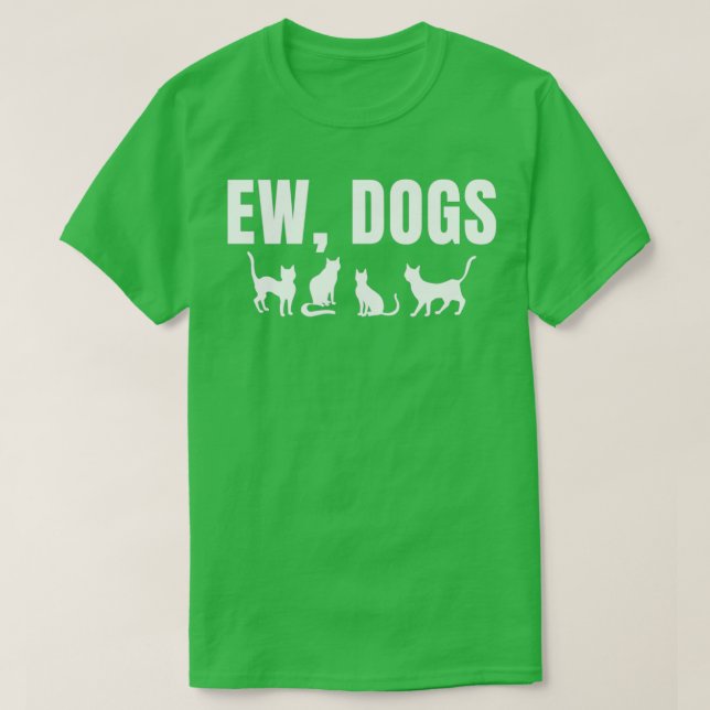 T-shirt Ow Chiens Funny Puppy Amoureux des animaux de chat (Design devant)
