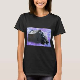 T-shirt Owl Barn Shed