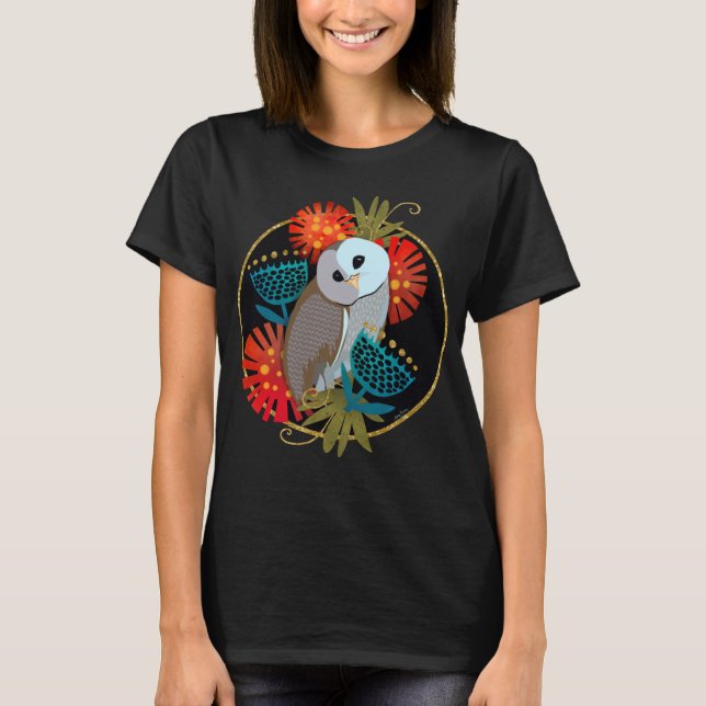 T-shirt OWL BY MYSELF chemises de couleur foncée - style d (Devant)
