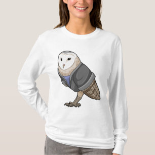 T-shirt Owl comme secrétaire