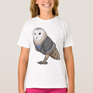 T-shirt Owl comme secrétaire