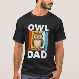 T-shirt Owl Dad Owl