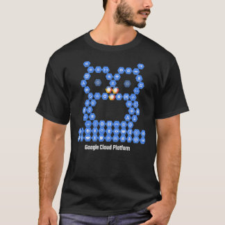 T-shirt Owl Google Cloud Platform Elements - En noir  
