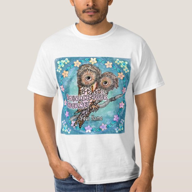 T-shirt Owl Journey (Devant)