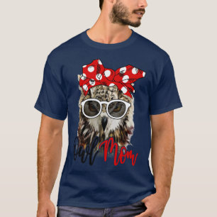 T-shirt Owl Shirt Owl Maman Bandana