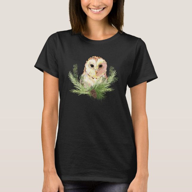 T-shirt Owl Wildlife Owl Lover Barn Owls Nature Lover Ever (Devant)