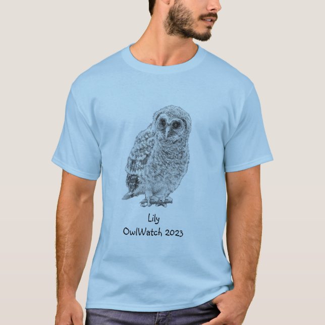 T-shirt OwlWatch 2023 - Lily (Devant)