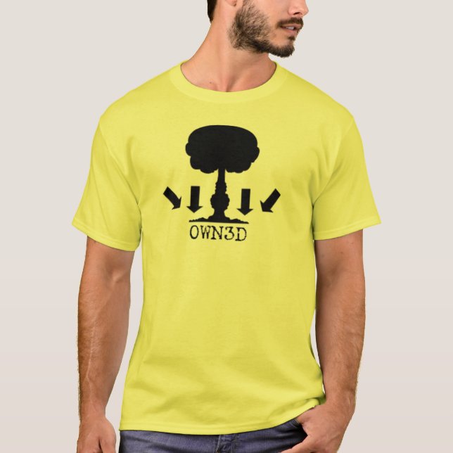 T-shirt OWN3D (bombe atomique) (Devant)