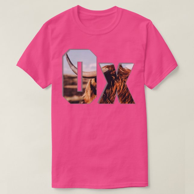 T-shirt Ox (Design devant)