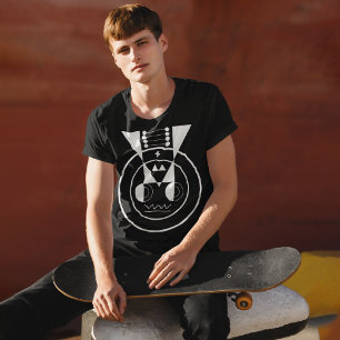 T-shirt Ox Zodiac géométrique - Symbole Ushi pour tous les