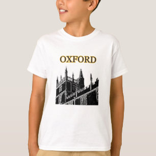 T-shirt Oxford Angleterre 1986 jGibney noirs de