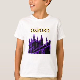 T-shirt Oxford Angleterre 1986 spirales de construction