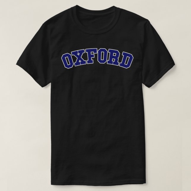 T-shirt Oxford University (Design devant)