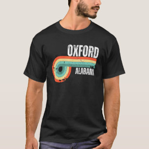 T-shirt Oxford Ville Alabama État Vintage Rétro Souvenir