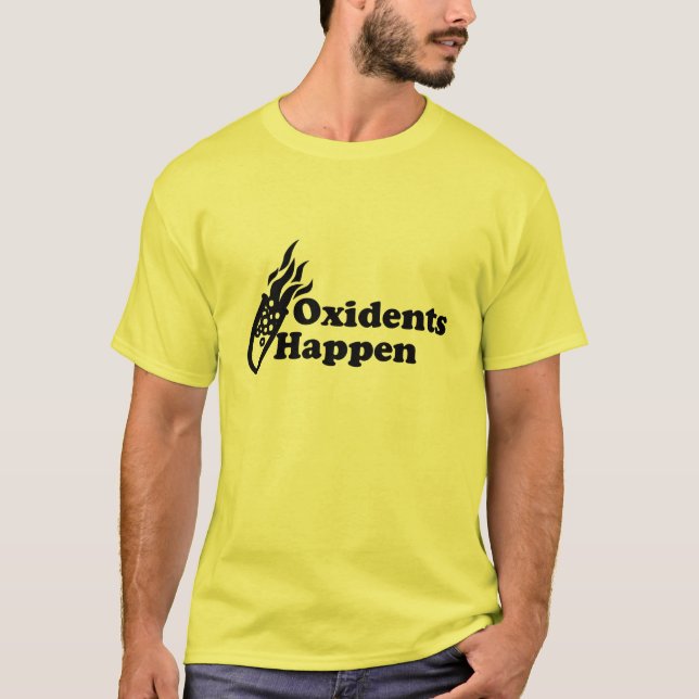 T-shirt Oxidents se produisent (Devant)