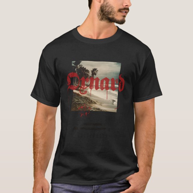 T-shirt Oxnard California Ca Tattoo Beach Surf (Devant)