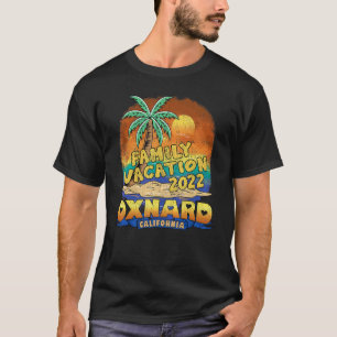 T-shirt Oxnard California Family Vacation 2022 Beach Souve