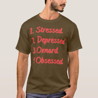 T-shirt Oxnard déprimé stressé observé