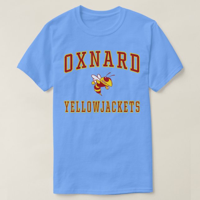 T-shirt Oxnard High School Yellowjackets C1 (Design devant)