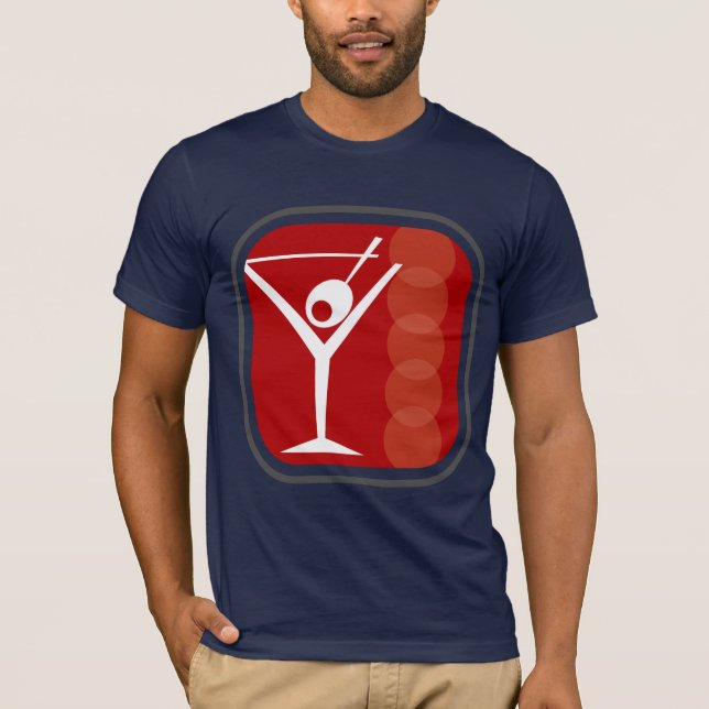 T-shirt Oxygentees Martini (Devant)