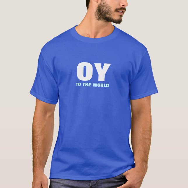 T-shirt OY au monde (Devant)