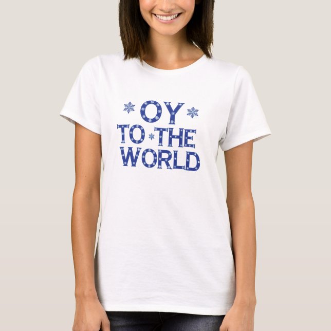 T-shirt OY au monde (Devant)