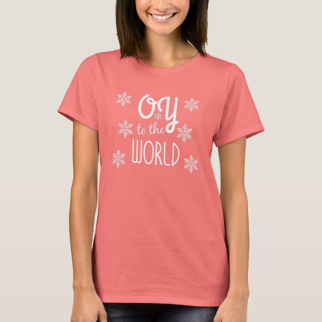 T-shirt OY au monde (Devant)