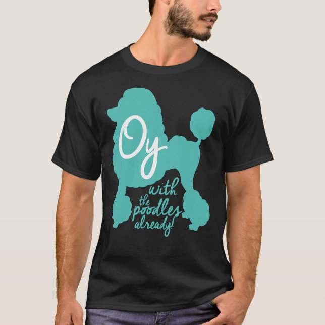 T-shirt Oy avec les canicules déjà ! (Devant)