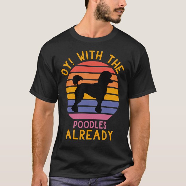 T-shirt Oy avec les canicules déjà (Devant)
