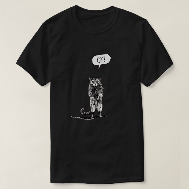 T-shirt Oy de la tour sombre classique (Design devant)