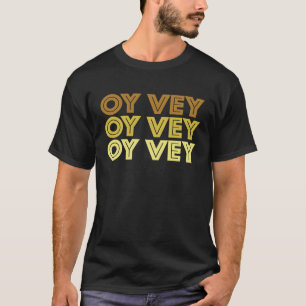 T-shirt Oy Vey pour les parents juifs et grands-parents ju