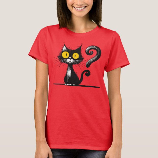 T-shirt Oyeux jaunes CAT - (Devant)