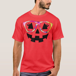 T-shirt OyQM Colorful Jack Halloween Vibes Citrouille Auto