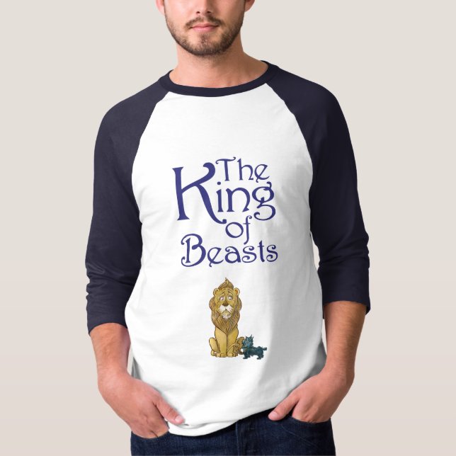T-shirt Oz - Lion Tee Cowardard (Devant)