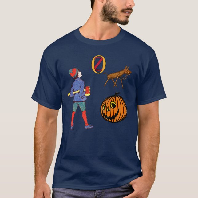 T-shirt Oz Tip, Pumpkinhead, and Sawhorse  (Devant)