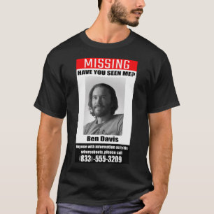 T-shirt Ozark Ben Davis Missing Classic T-Shirt.png